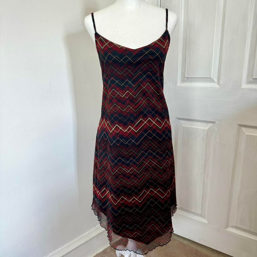 Women's Black and Red Dress